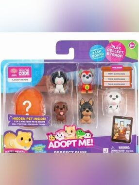 Perfect Pups - Assorted Mini Puppy Figure Pack (Purple Packaging)